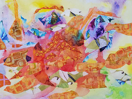 Passing Through painting